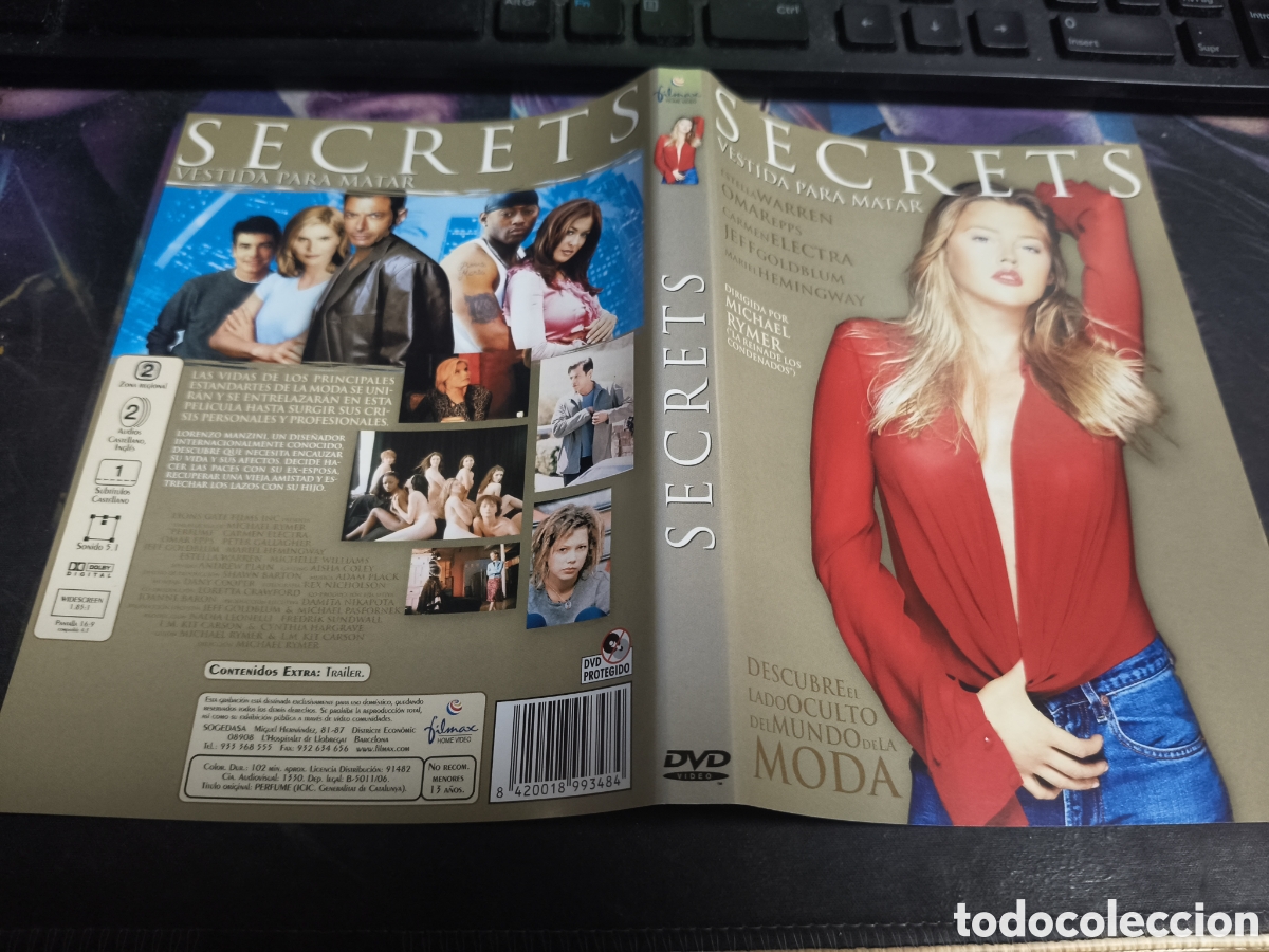 Cinema: Car&aacute;tula DVD - secrets