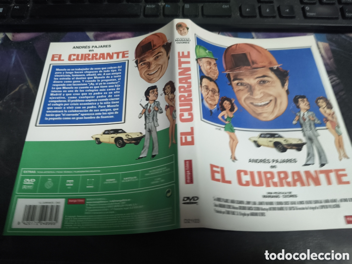 Cine: Car&aacute;tula DVD - el currante