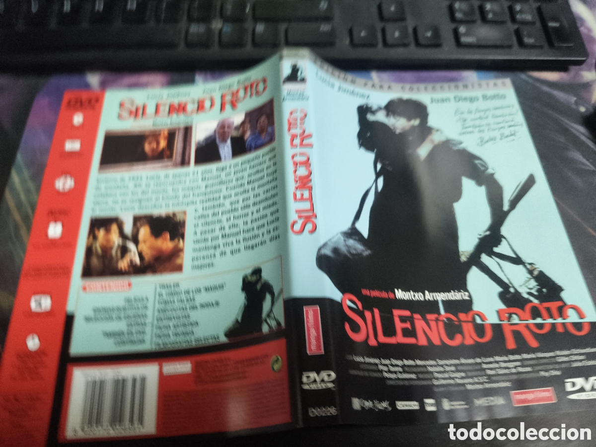 Cine: Car&aacute;tula DVD - silencio roto