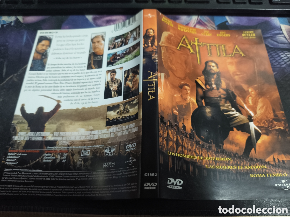 Cinema: Car&aacute;tula DVD - attila