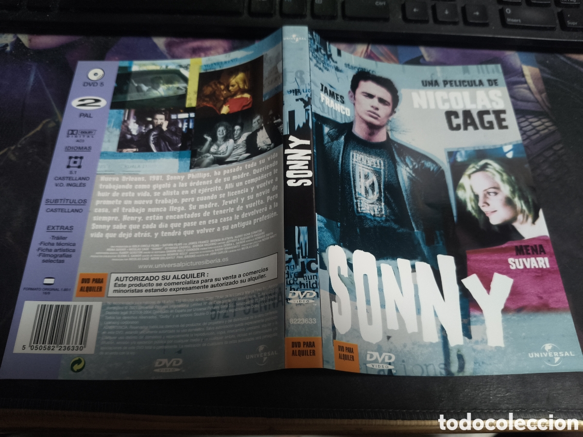 Cinema: Car&aacute;tula DVD - Sonny