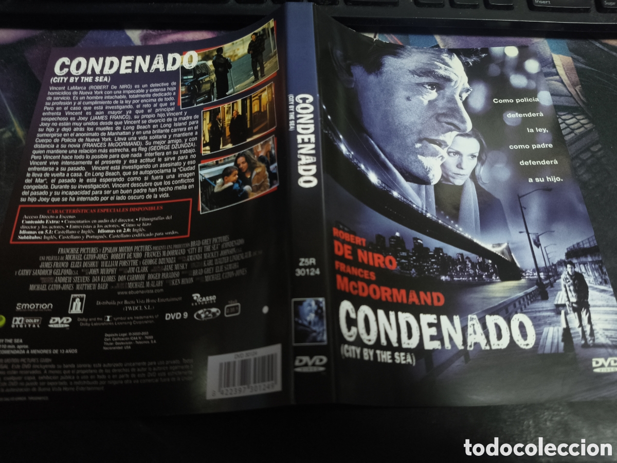 Cinema: Car&aacute;tula DVD - condenado