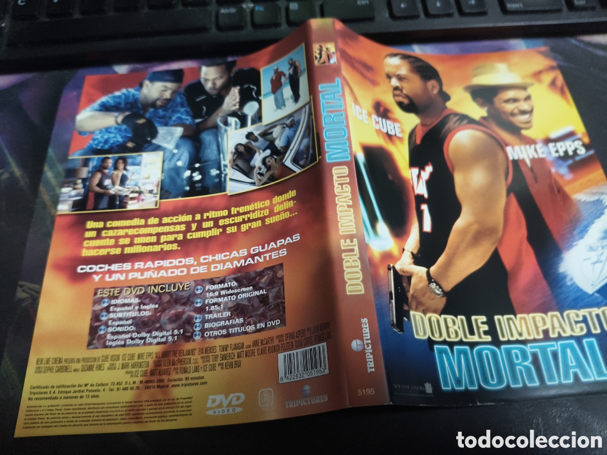 Cinema: Car&aacute;tula DVD - doble impacto mortal