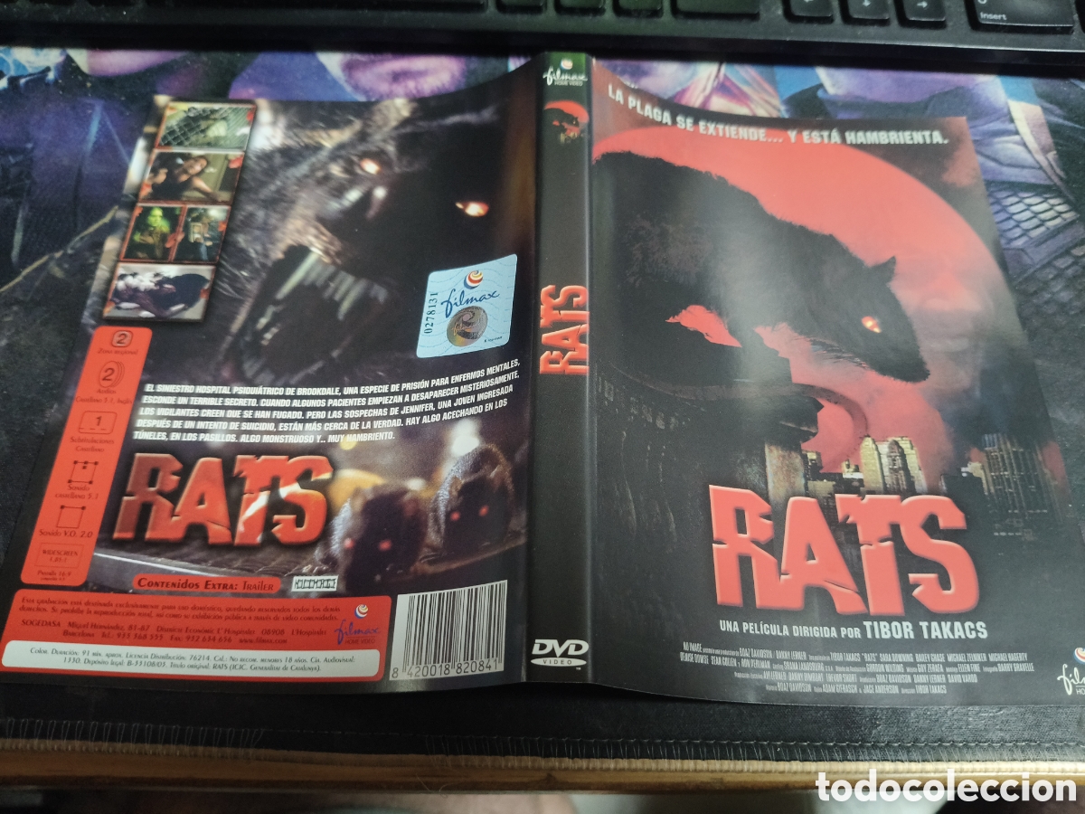 Cinema: Car&aacute;tula DVD --- rats