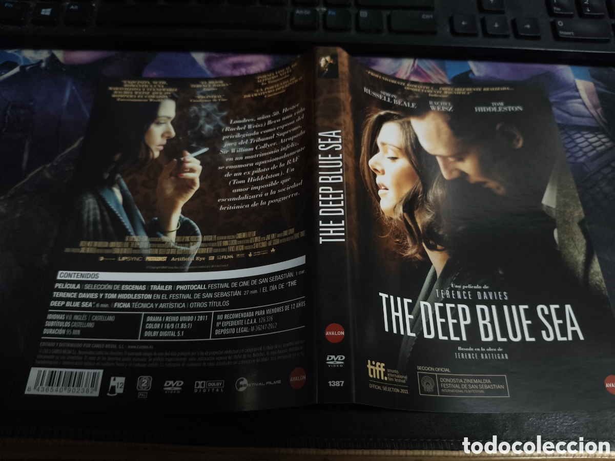 Cine: Car&aacute;tula DVD - the Deep blue sea