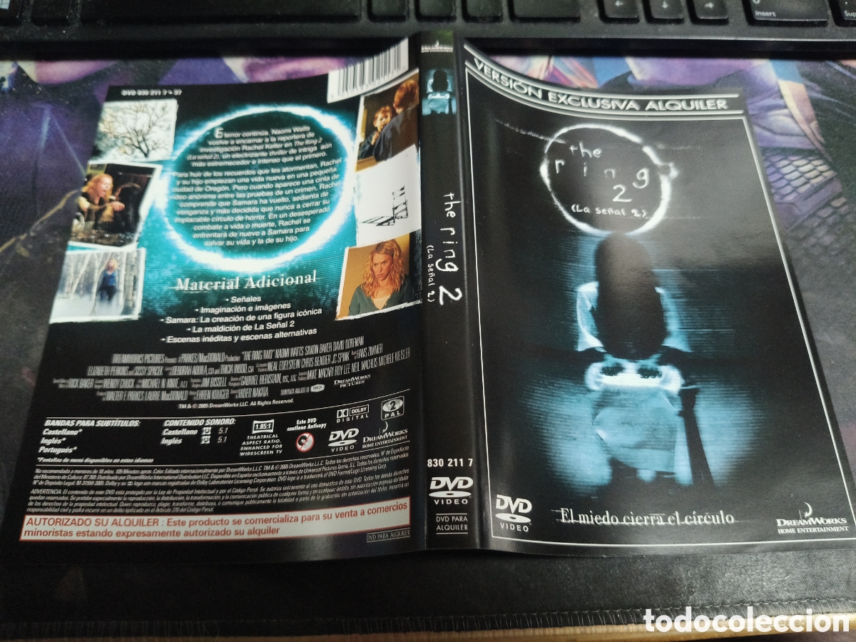 Cine: Car&aacute;tula DVD - the ring 2