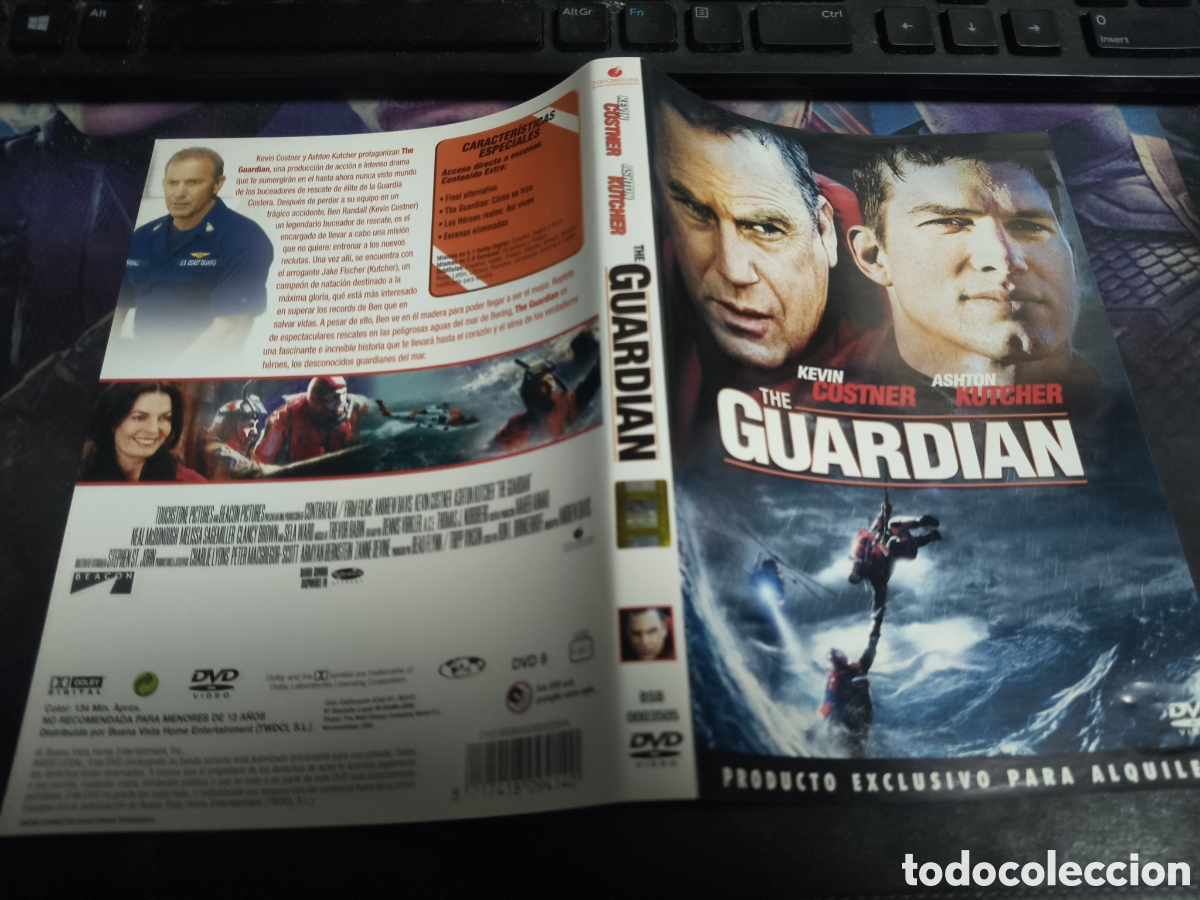 Cine: Car&aacute;tula DVD - the guardi&aacute;n
