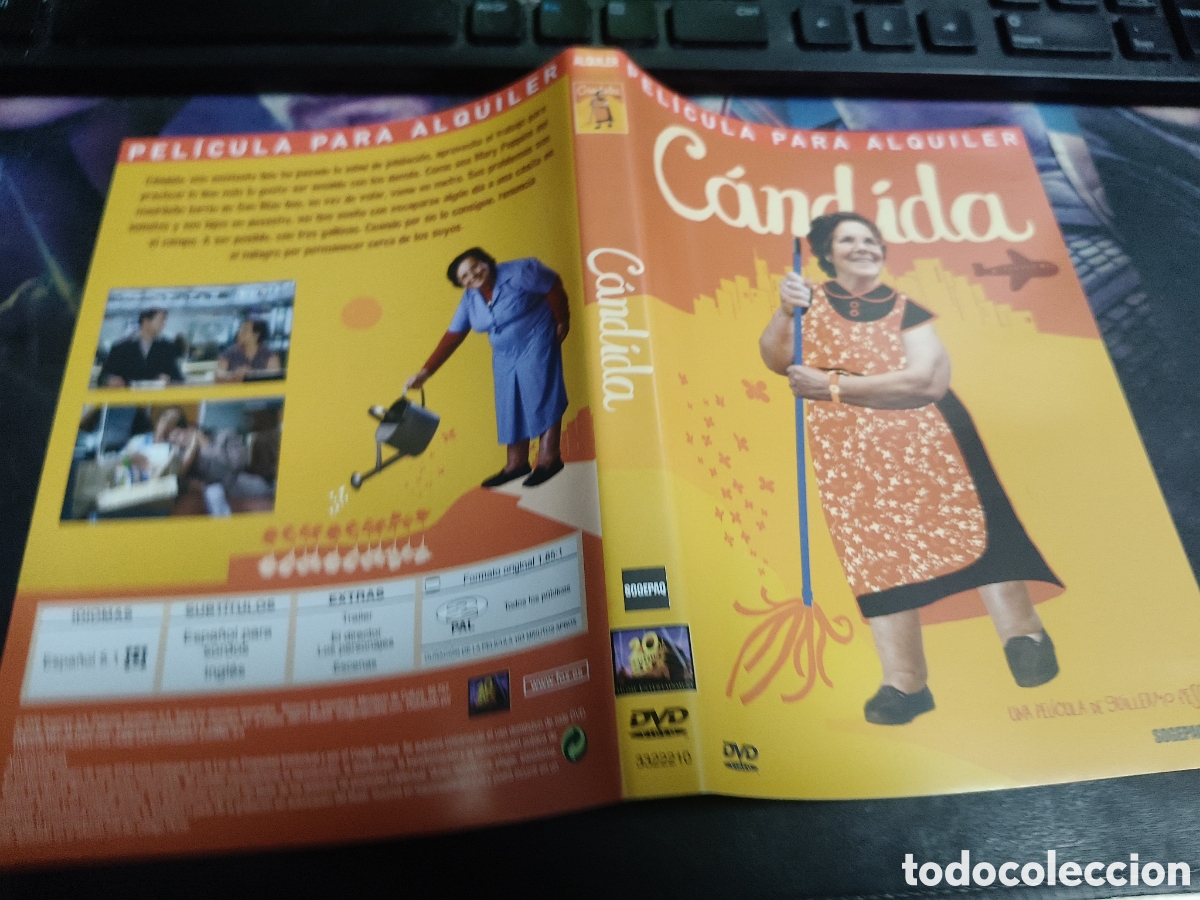 Cine: Car&aacute;tula DVD - c&aacute;ndida