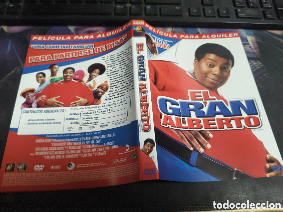 Cine: Car&aacute;tula DVD - el gran alberto