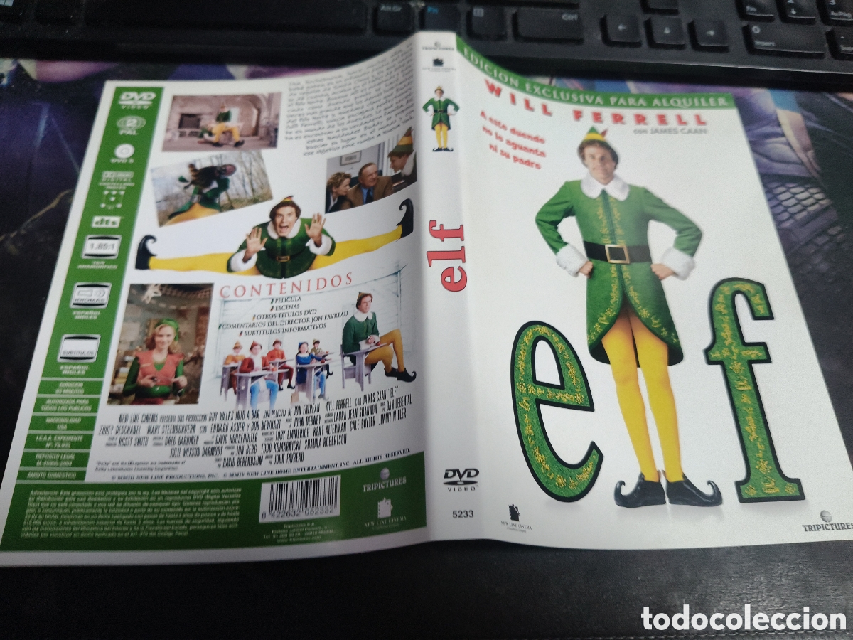 Cine: Car&aacute;tula DVD ---- elf