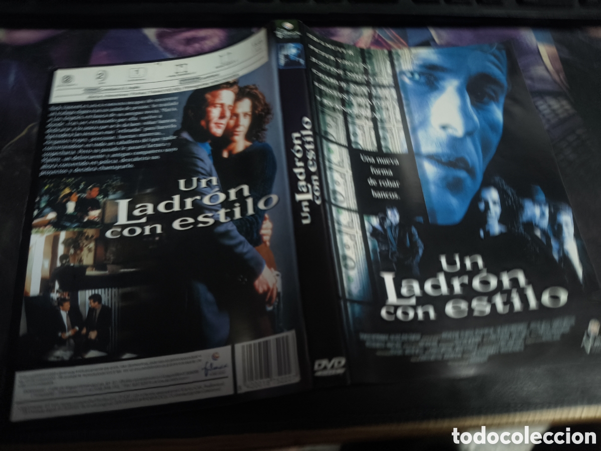 Cine: Car&aacute;tula DVD - un ladr&oacute;n con estilo