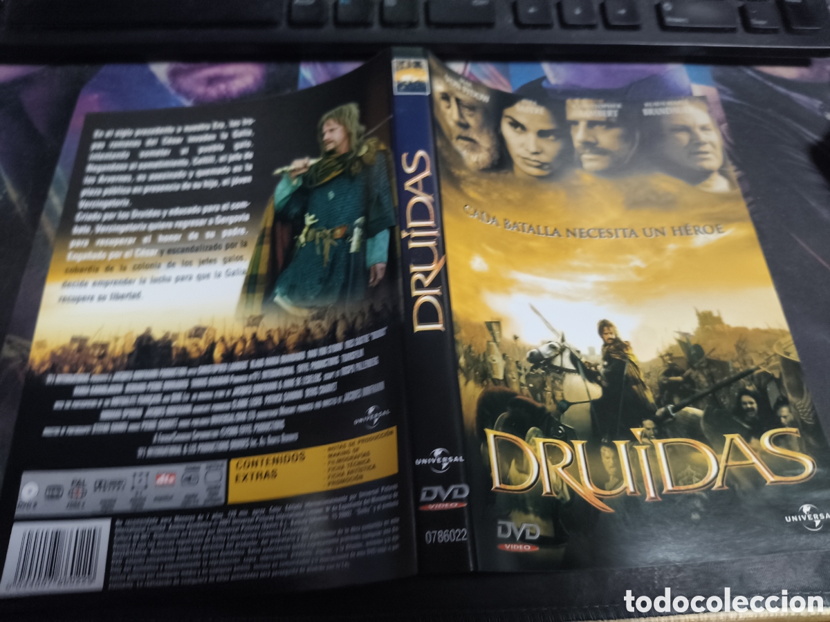 Cinema: Car&aacute;tula DVD - druidas