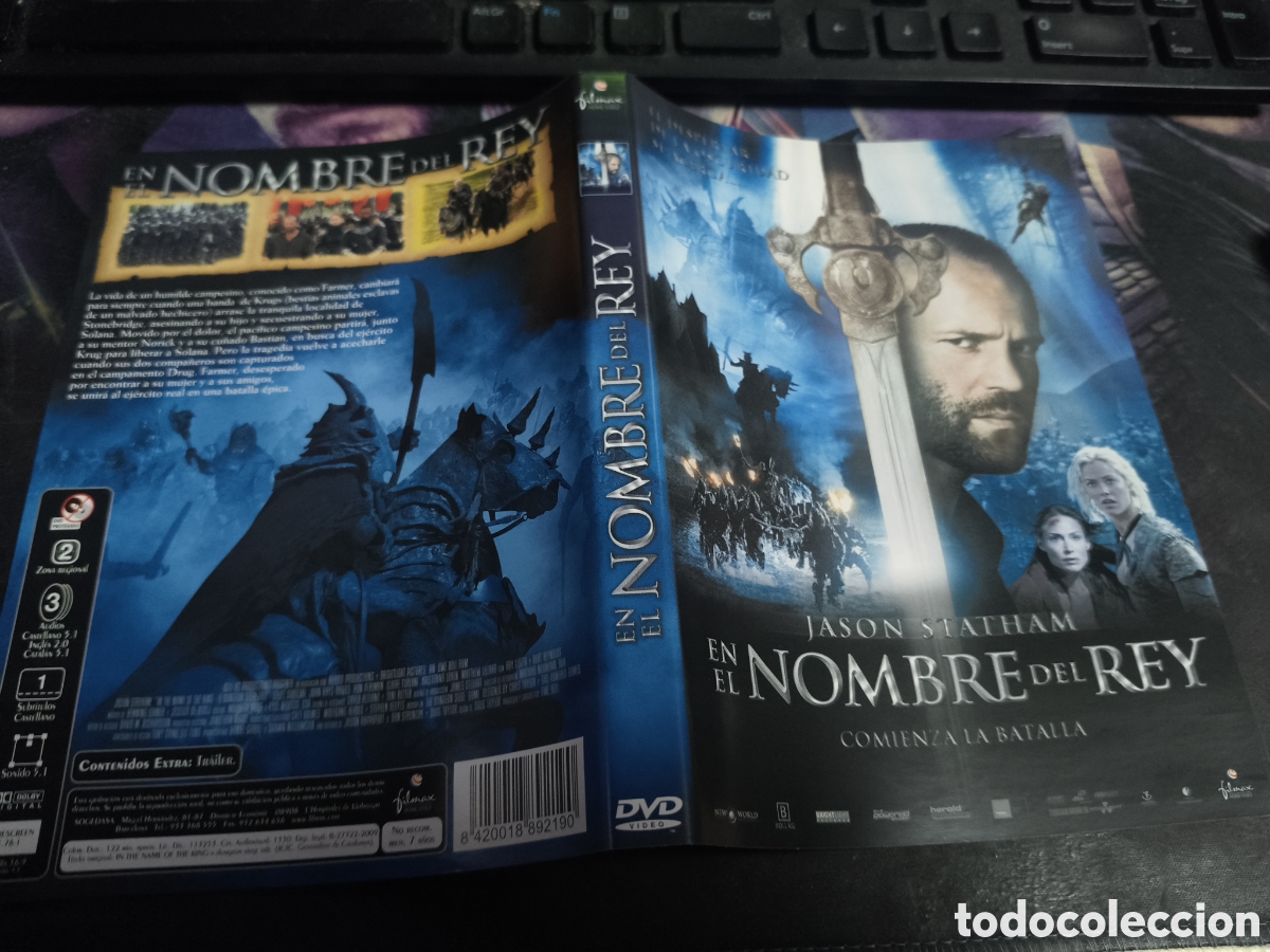 Cinema: Car&aacute;tula DVD - en el nombre del rey