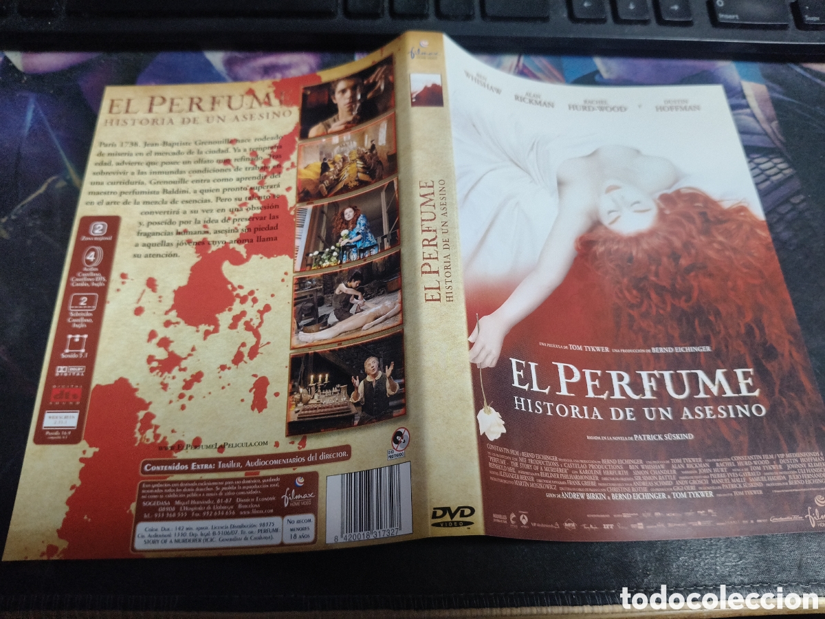 Cinema: Car&aacute;tula DVD - el perfume