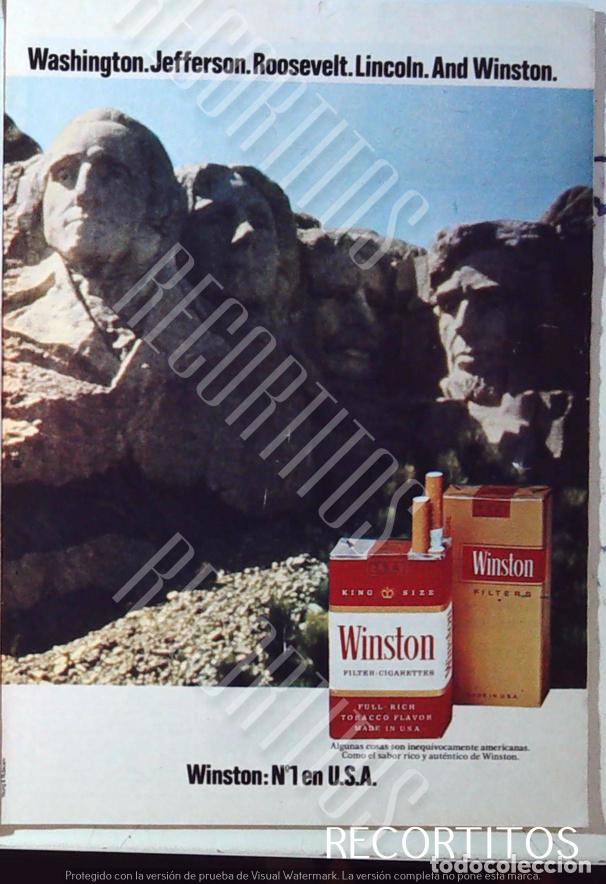 Cinema: WINSTON TABACO CIGARRILLOS ANUNCIO PUBLICIDAD