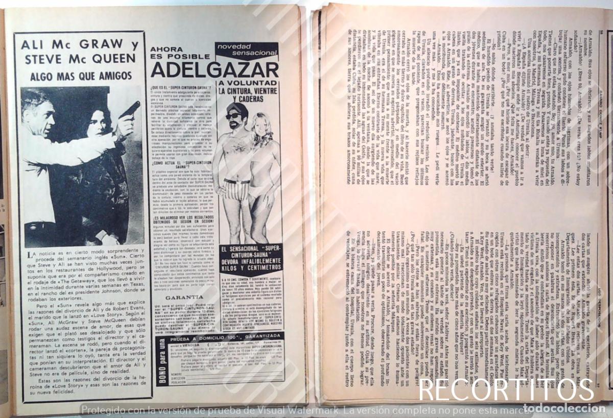 Cinema: ALI MCGRAW STEVE MCQUEEN