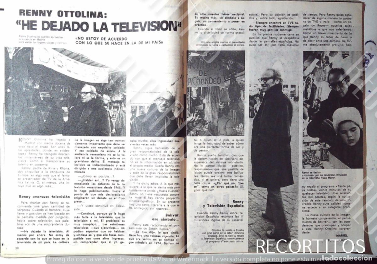 Cine: RENNY OTTOLINA TELEVISION - Foto 1