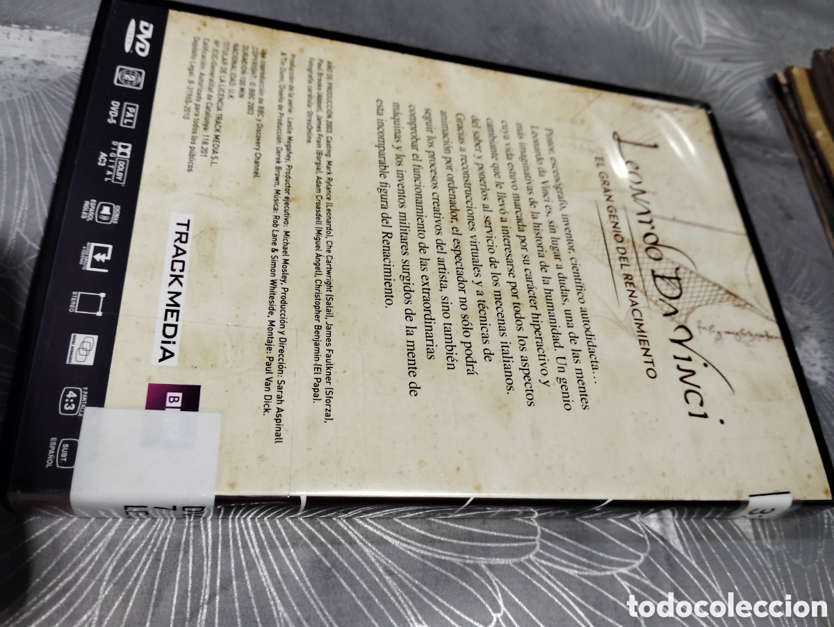 Cine: Documento de Leonardo da Vinci. DVD. - Foto 2