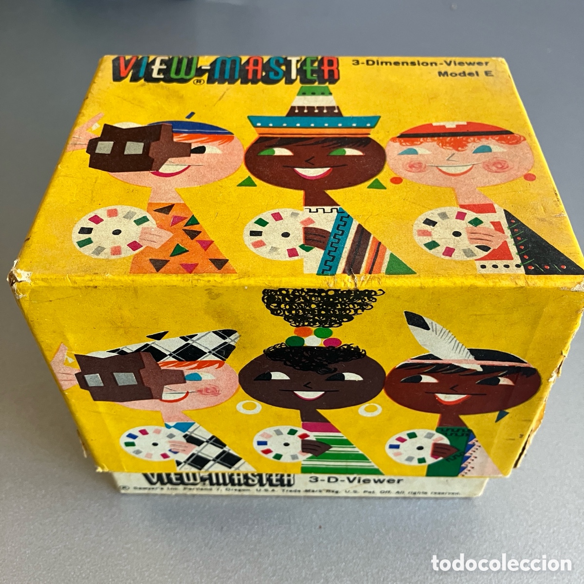 Cine: Visor 3D View-Master Modelo E Baquelita marr&oacute;n - Foto 11