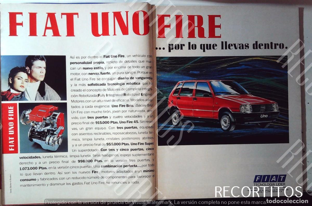 Cine: fiat uno fire anuncio publicidad - Foto 1