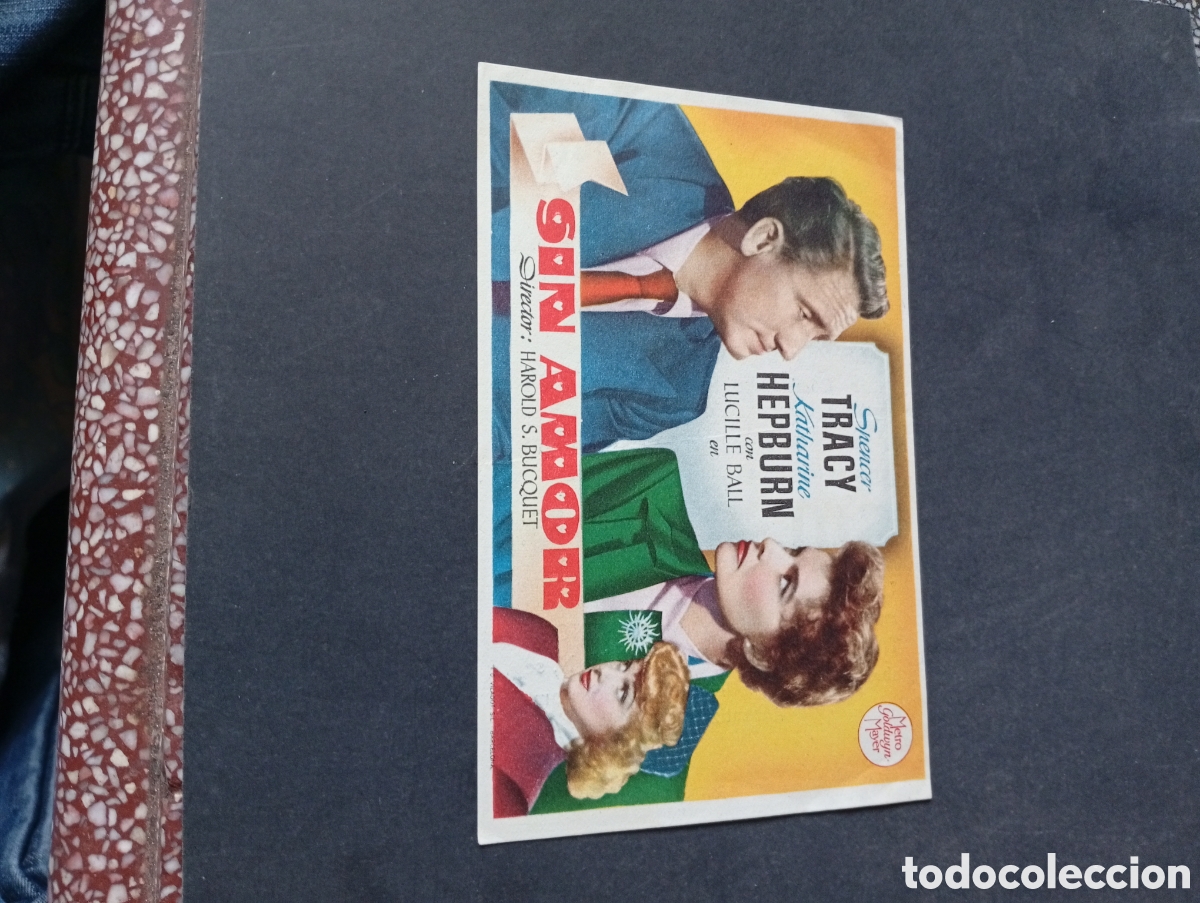 Cine: Programa de cine sin amor,cine capitol Nules 1948 - Foto 1