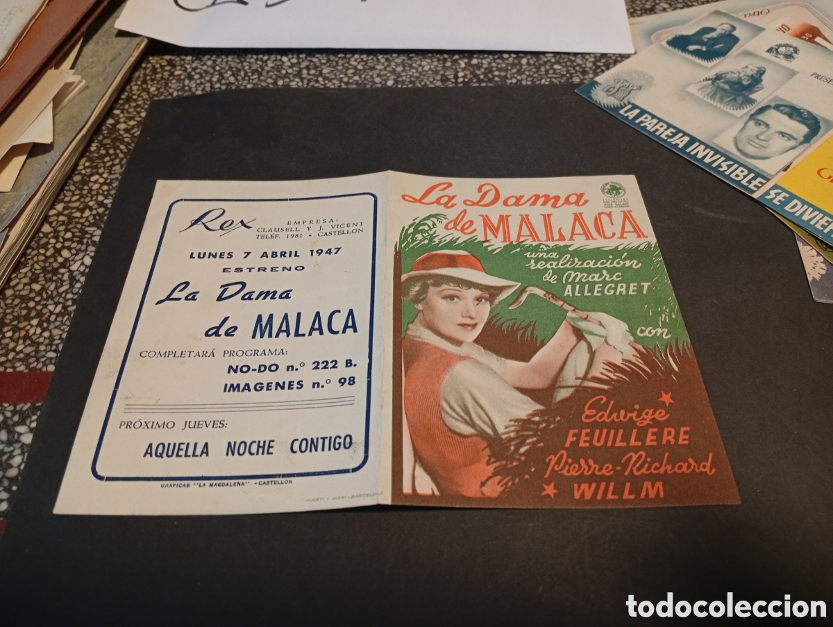 Cine: Programa de cine la dama de M&aacute;laga ,cine REX Castell&oacute;n - Foto 2