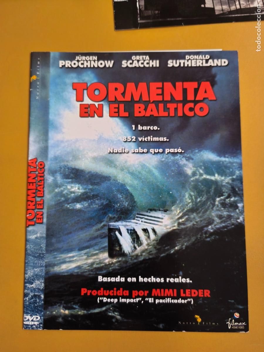 Cine: tormenta en el baltico, caratula dvd - Foto 1