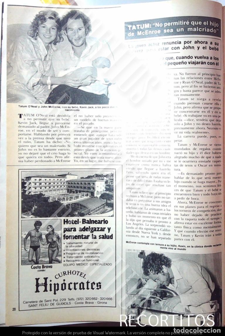 Cine: john mcenroe tatum oneal - Foto 1