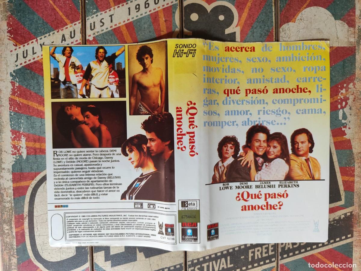 Cine: Car&aacute;tula Beta Que paso anoche? - Foto 1