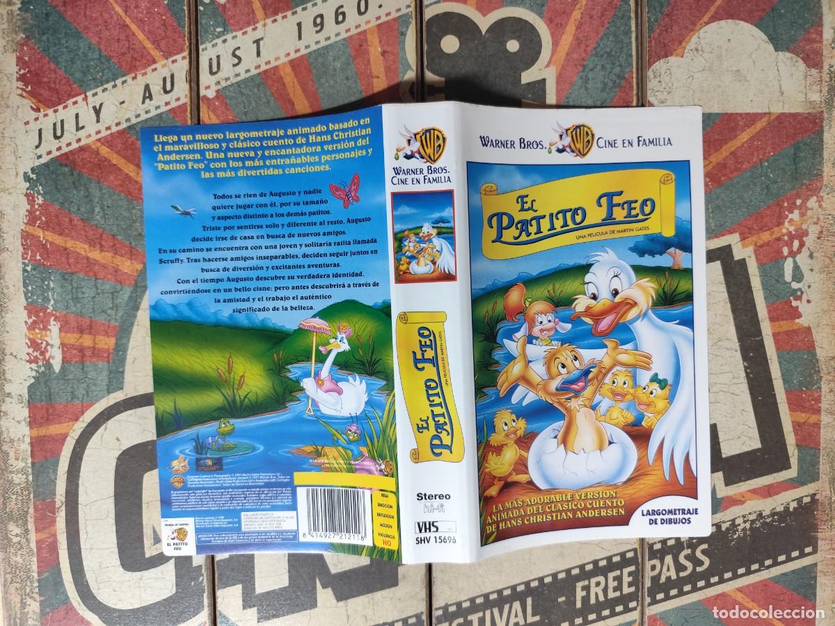 Cine: Car&aacute;tula VHS El patito feo - Foto 1