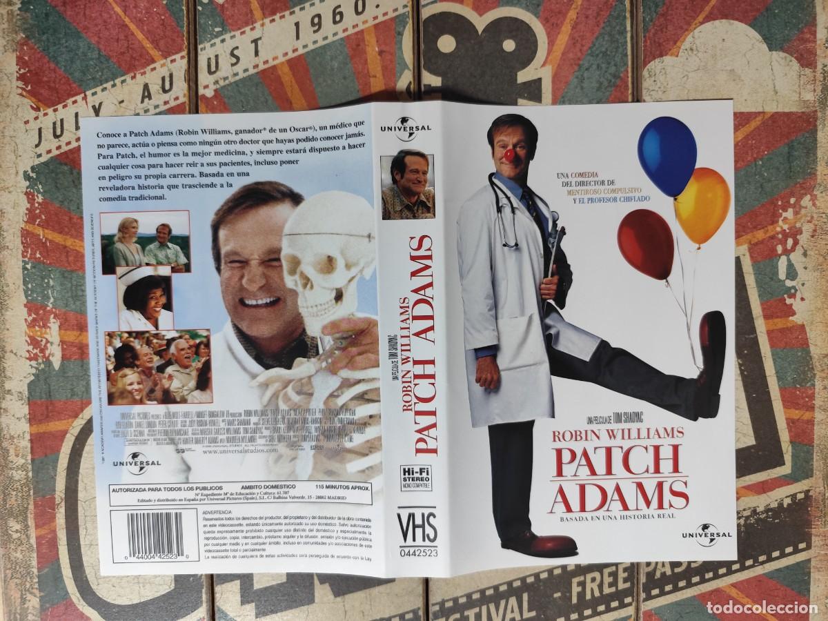 Cine: Car&aacute;tula VHS Patch Adams - Foto 1