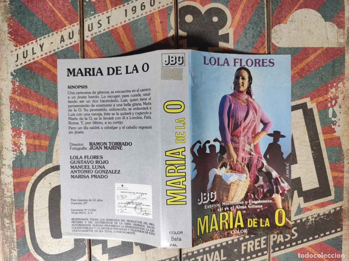Cine: Car&aacute;tula Beta Mar&iacute;a de la O - Foto 1
