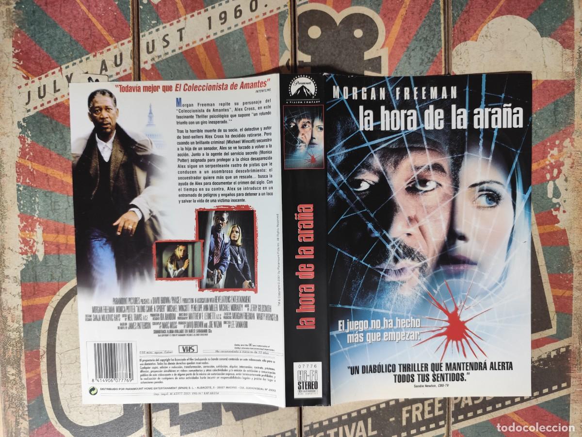 Cine: Car&aacute;tula VHS La hora de la ara&ntilde;a - Foto 1