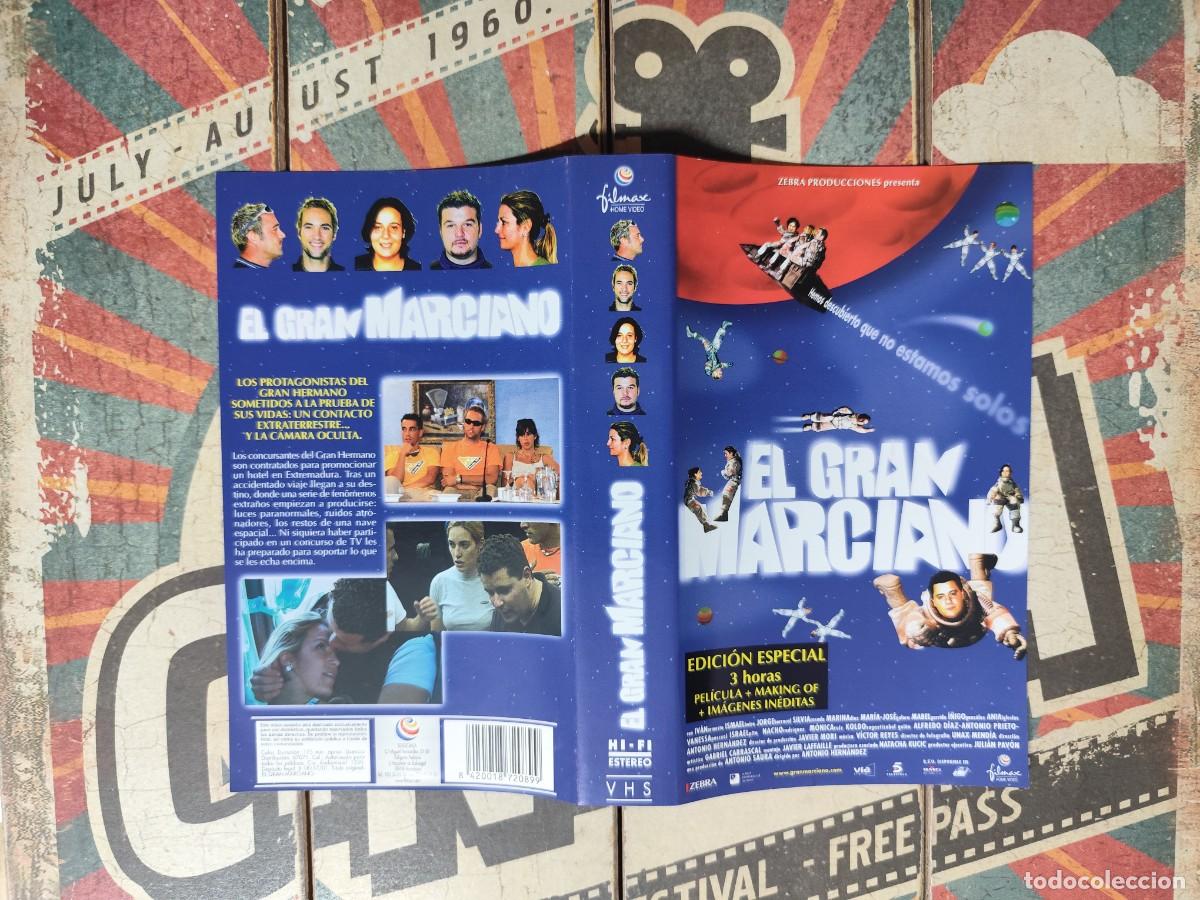 Cine: Car&aacute;tula VHS El gran marciano - Foto 1