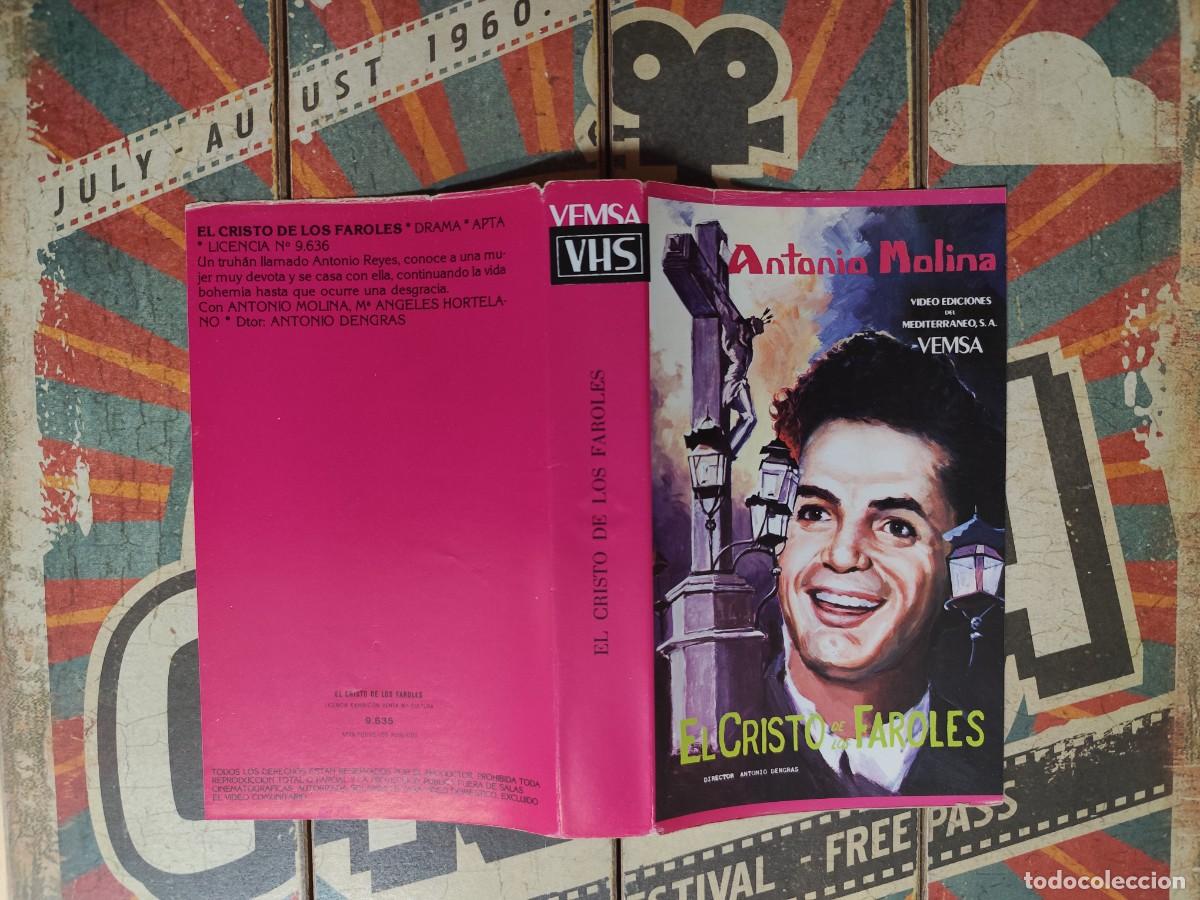 Cine: Car&aacute;tula VHS El Cristo de los faroles - Foto 1