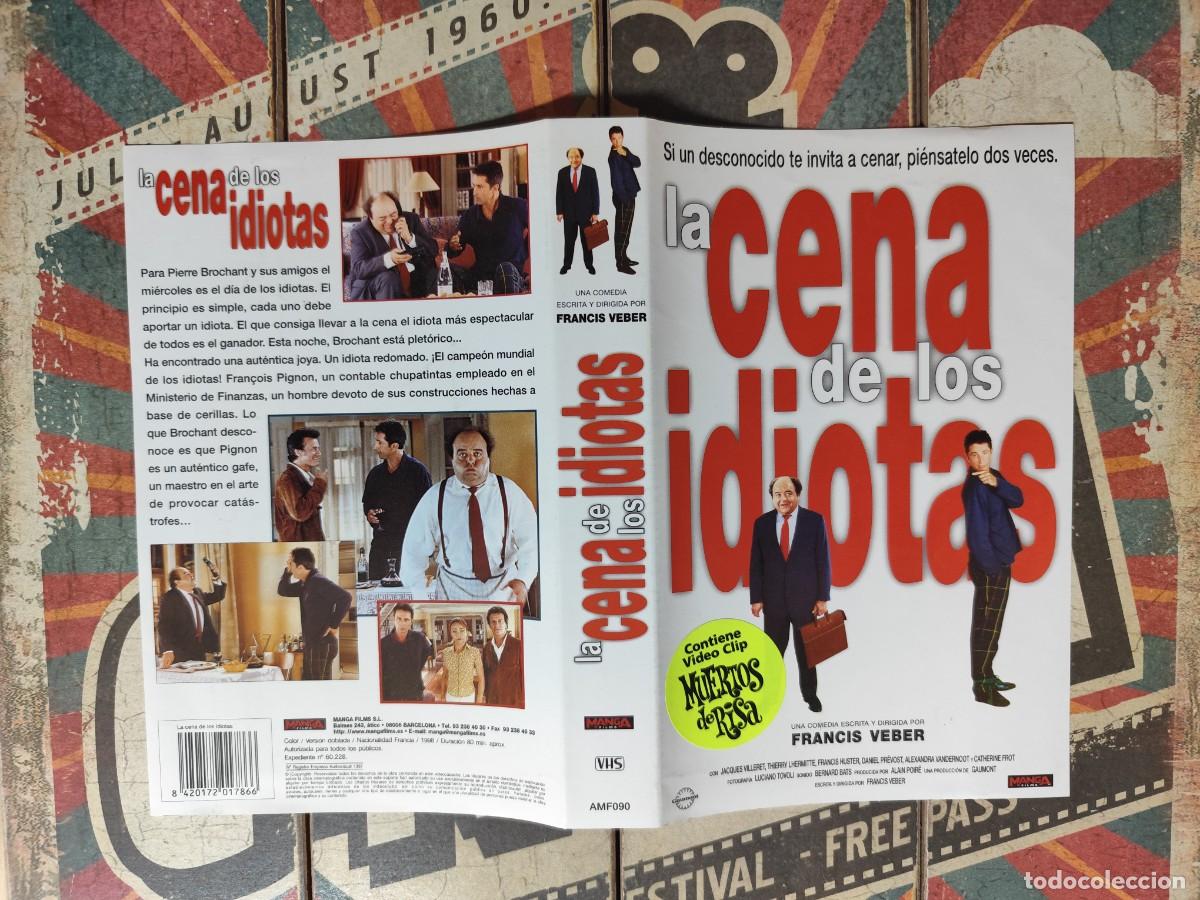 Cine: Car&aacute;tula VHS La cena de los idiotas - Foto 1