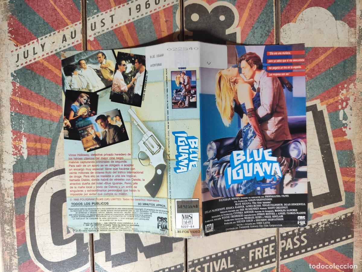 Cine: Car&aacute;tula VHS Blue iguana - Foto 1