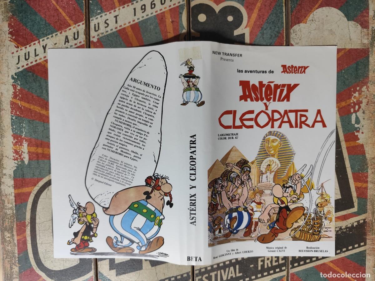 Cine: Car&aacute;tula Beta Ast&eacute;rix y Cleopatra - Foto 1