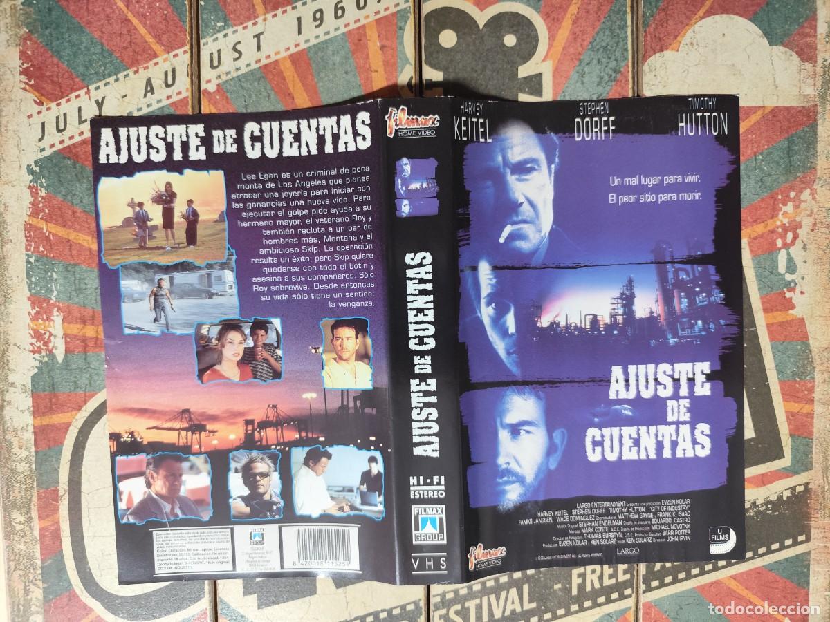 Cine: Car&aacute;tula VHS Ajuste de cuentas - Foto 1