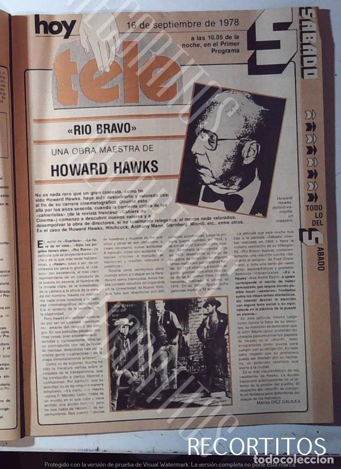 Cine: howard hawks rio bravo john wayne - Foto 1