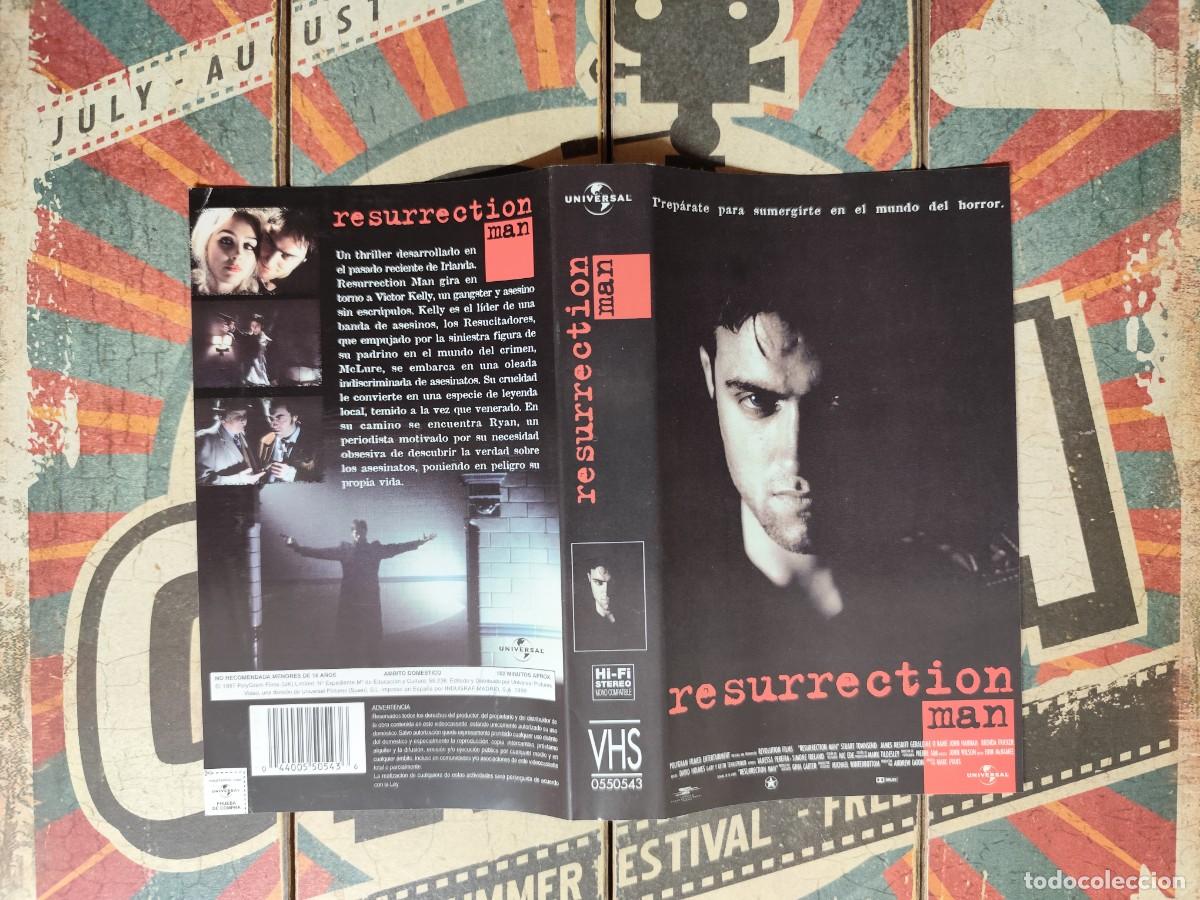 Cine: Car&aacute;tula VHS Resurrection man - Foto 1
