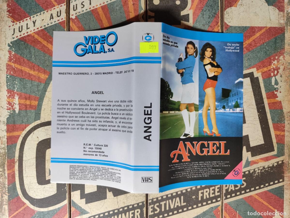 Cine: Car&aacute;tula VHS . &Aacute;ngel - Foto 1