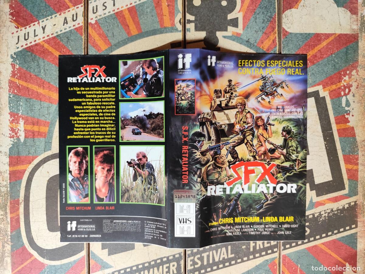 Cine: Car&aacute;tula VHS SFX Retaliator - Foto 1