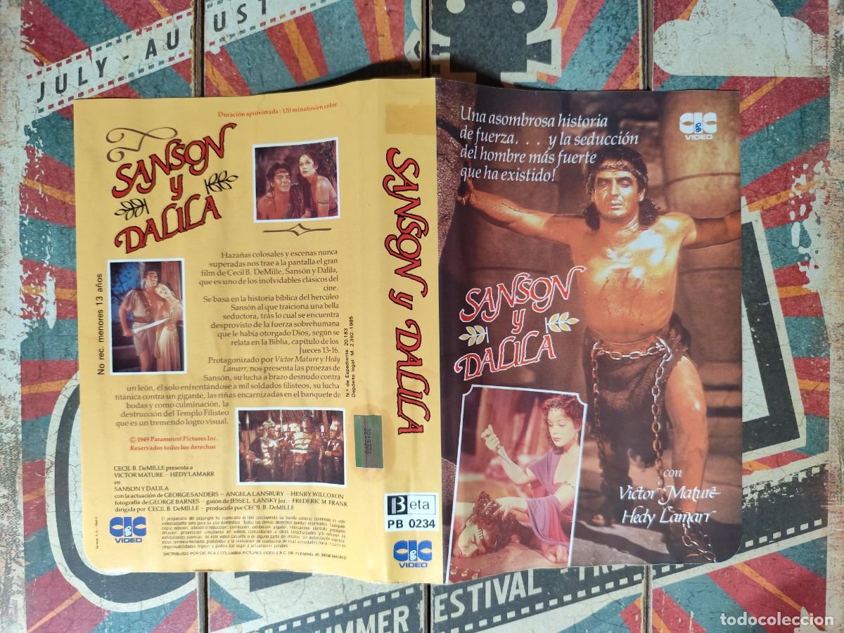 Cine: Car&aacute;tula Beta Sans&oacute;n y Dalila - Foto 1