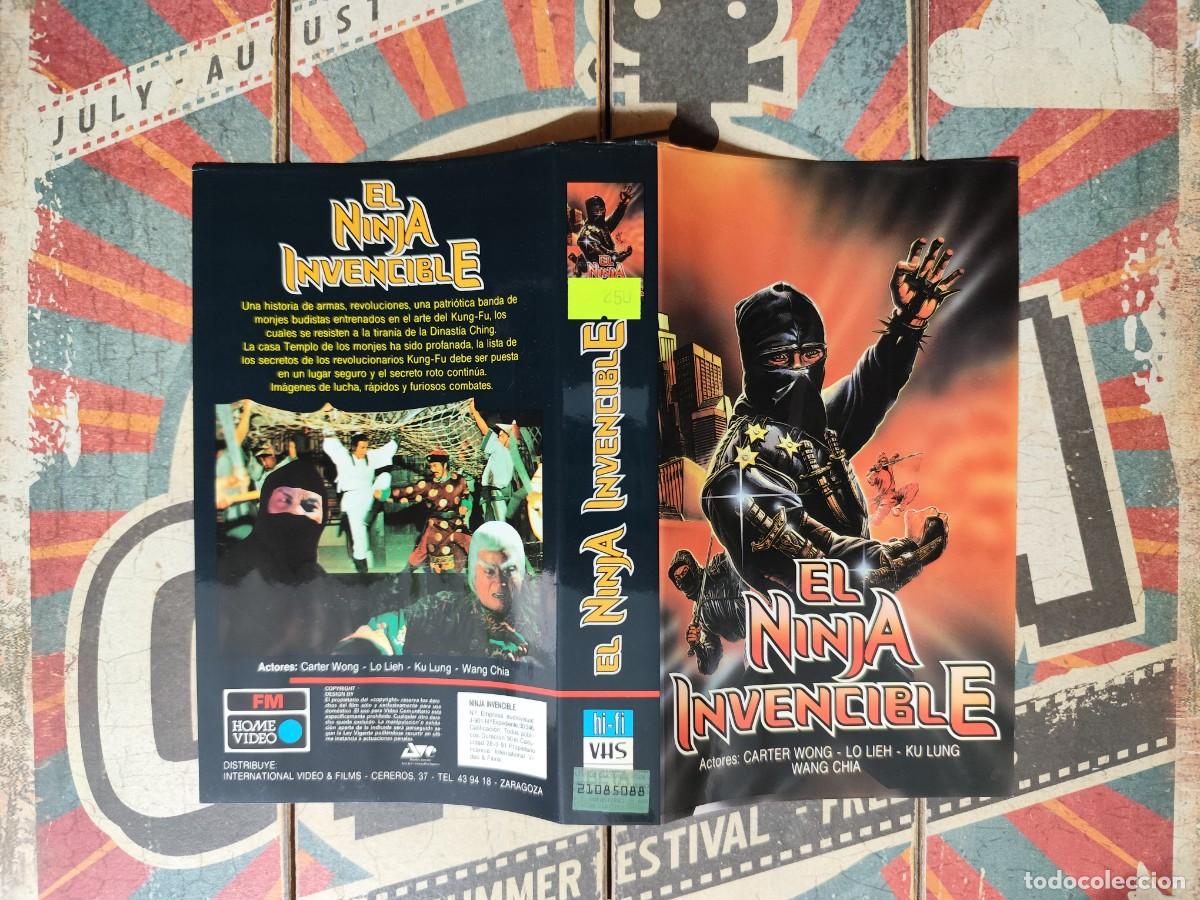 Cine: Car&aacute;tula VHS El ninja invencible - Foto 1
