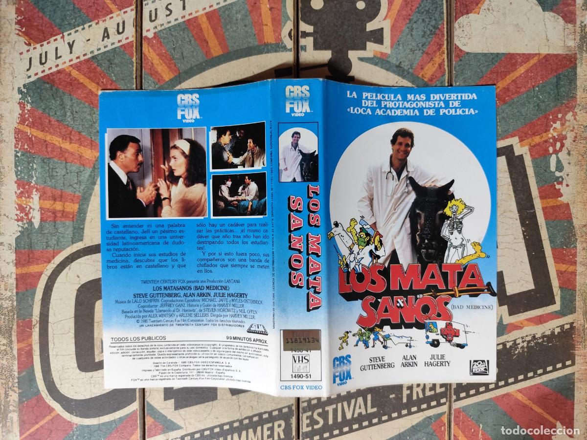 Cine: Car&aacute;tula VHS Los matasanos - Foto 1