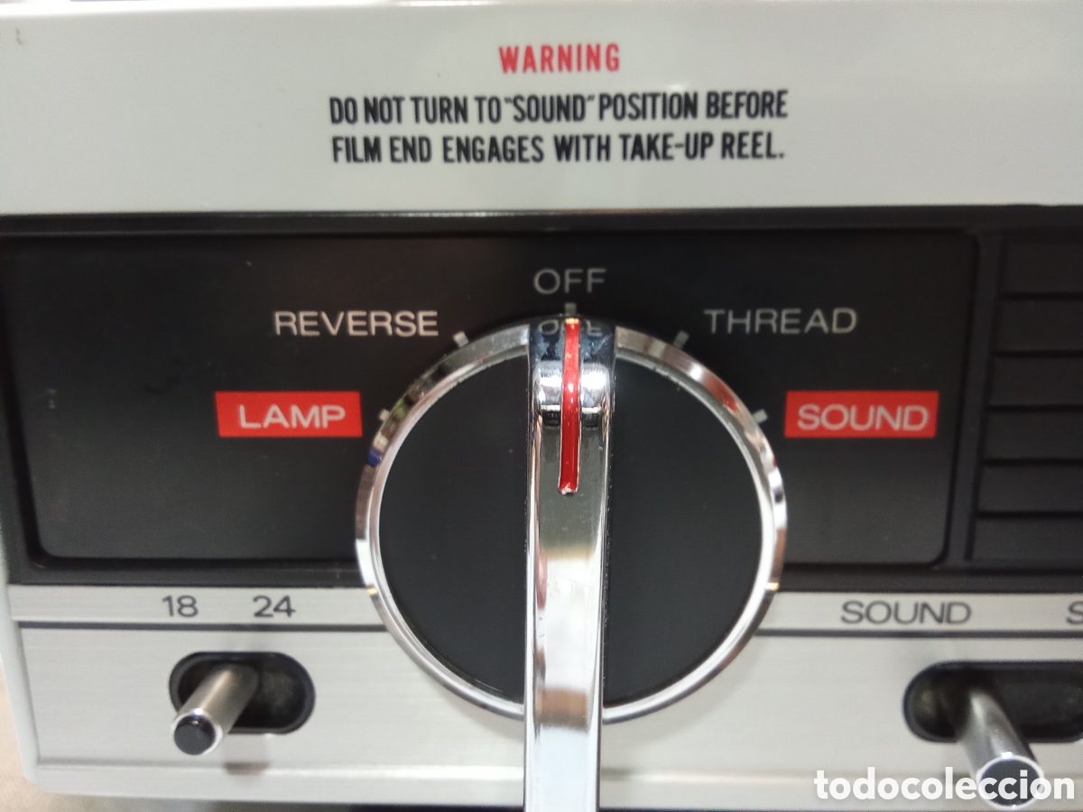 Cine: PROYECTOR MAGNON SD-800 PARA SUPER 8, FUNCIONANDO - Foto 3