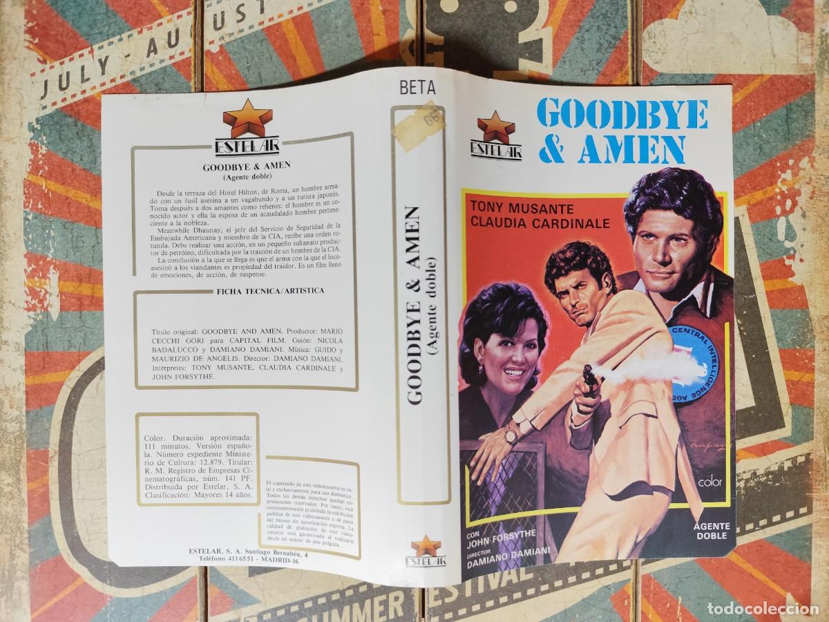 Cine: Car&aacute;tula Beta Goodbye & amen - Foto 1