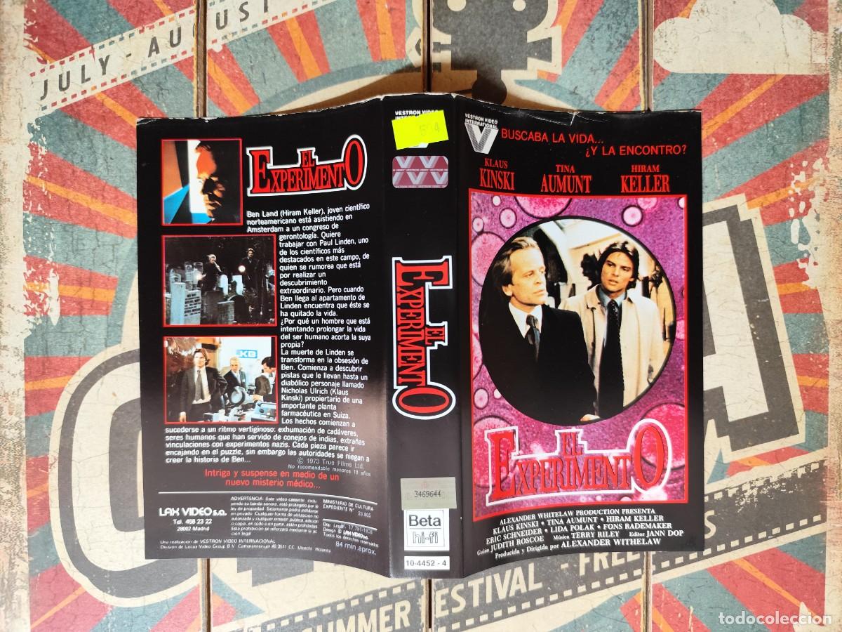 Cine: Car&aacute;tula Beta El experimento - Foto 1