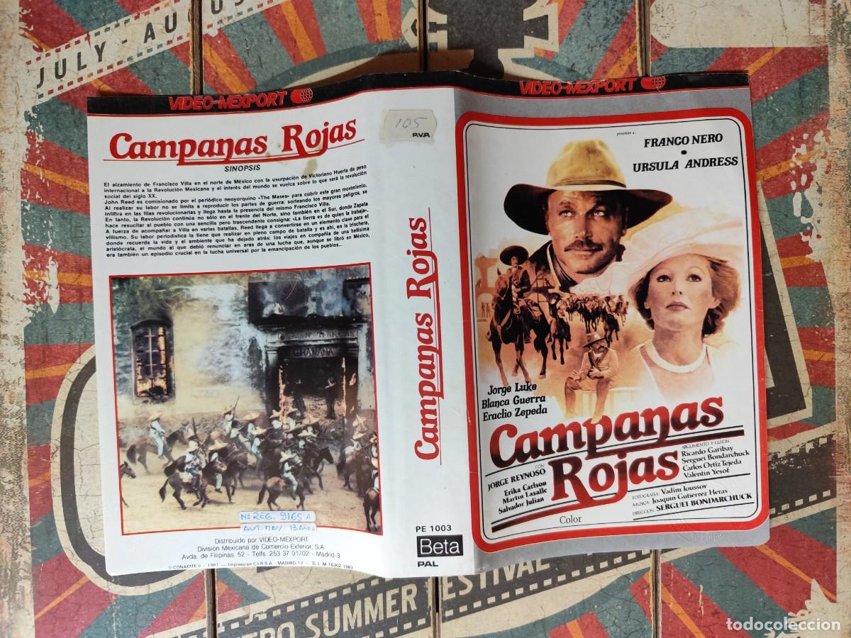 Cine: Car&aacute;tula Beta Campanas rojas - Foto 1